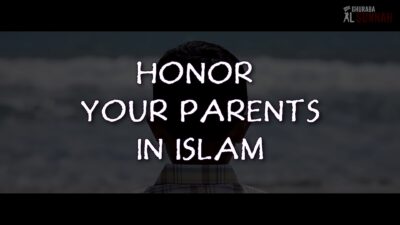 Honor your father and mother